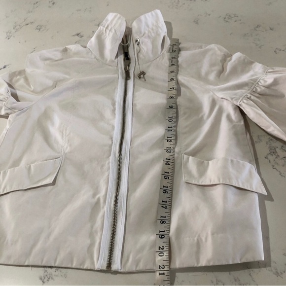 AK Anne Klein jacket white .balloon sleeves S:PP - Picture 12 of 14